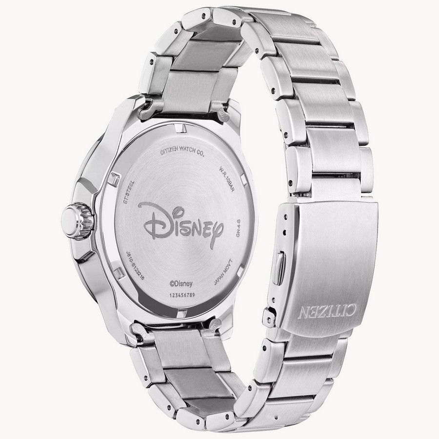 Đồng Hồ Citizen Mickey Water Sport Nam Xanh Tím Xám